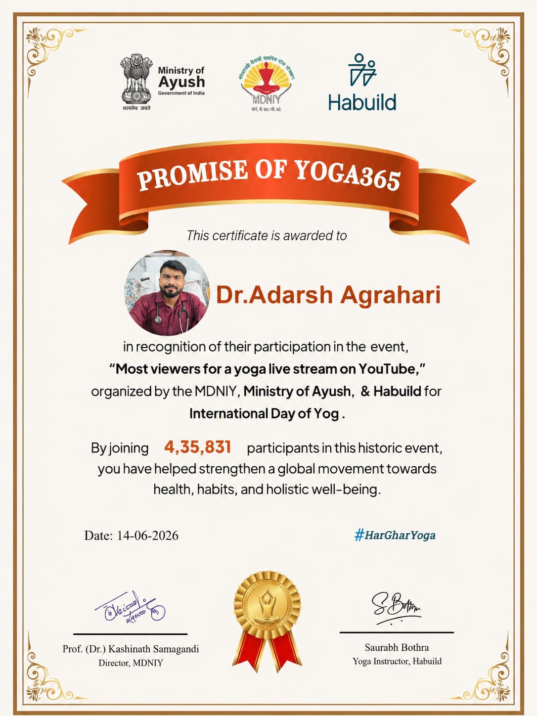 Workshop Presentation Award